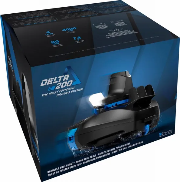 Kokido Delta 200 Zwembadrobot Met Accu 6 Kokido Delta 200 Zwembadrobot Met Accu - Afbeelding 6