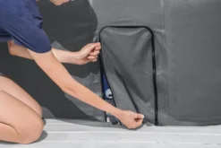 Bestway Lay-Z Spa Isolerende Beschermhoes - 230 X 230 Cm -Zwembad Tuin 1267 1900 thermal cover vierkant ritsen resultaat 1