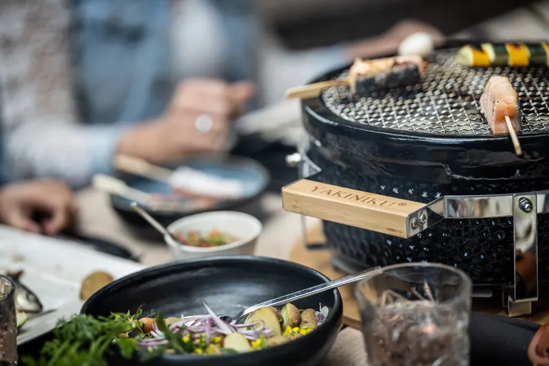 Yakiniku Shichirin Barbecue - Rond 2 Yakiniku Shichirin Barbecue - Rond - Afbeelding 2