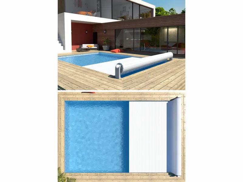 Open Aero Automatisch Oprolsysteem - Tot 3,5 Meter - Grijs 3 Open Aero Automatisch Oprolsysteem - Tot 3,5 Meter - Grijs - Afbeelding 3