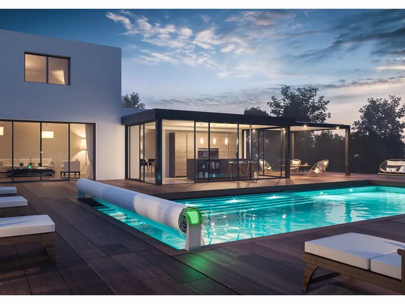 Open Aero Automatisch Oprolsysteem - Tot 4 Meter - Grijs 2 Open Aero Automatisch Oprolsysteem - Tot 4 Meter - Grijs - Afbeelding 2