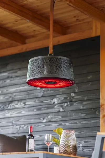 Sunred Smart Heater Moderna Artix Ultra Hanging 2000 - Grijs 4 Sunred Smart Heater Moderna Artix Ultra Hanging 2000 - Grijs - Afbeelding 4