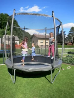 Avyna Pro-Line Trampoline Met Net En Ladder - Ø365 Cm - Grijs -Zwembad Tuin 1900 1425 avgr 10 combi bd 1 1
