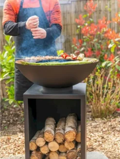 RedFire ONYX Classic Vuurschaal Bbq - 60 Cm -Zwembad Tuin 1900 1436 redfire onyx classic vuurschaal bbq 60 cm 6