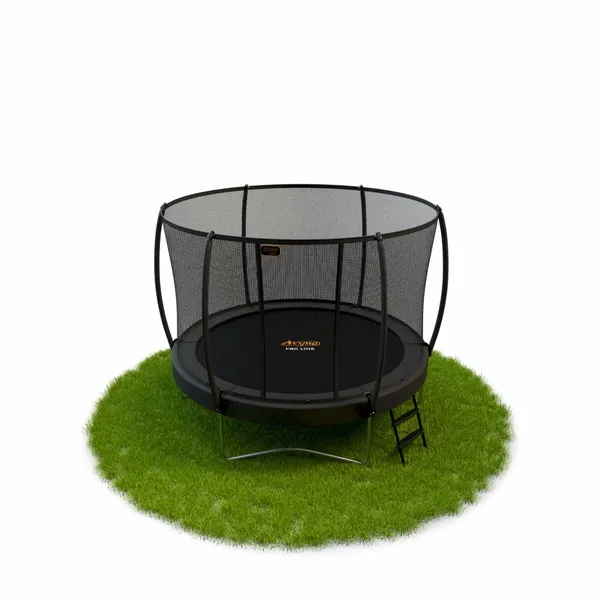 Avyna Pro-Line Trampoline Met Net En Ladder - Ø305 Cm - Grijs 6 Avyna Pro-Line Trampoline Met Net En Ladder - Ø305 Cm - Grijs - Afbeelding 6