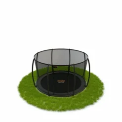 Avyna Pro-Line Flatground Trampoline - Ø430 Cm - Grijs -Zwembad Tuin 1900 1900 avgr 12 14 fl combi bd gras 1