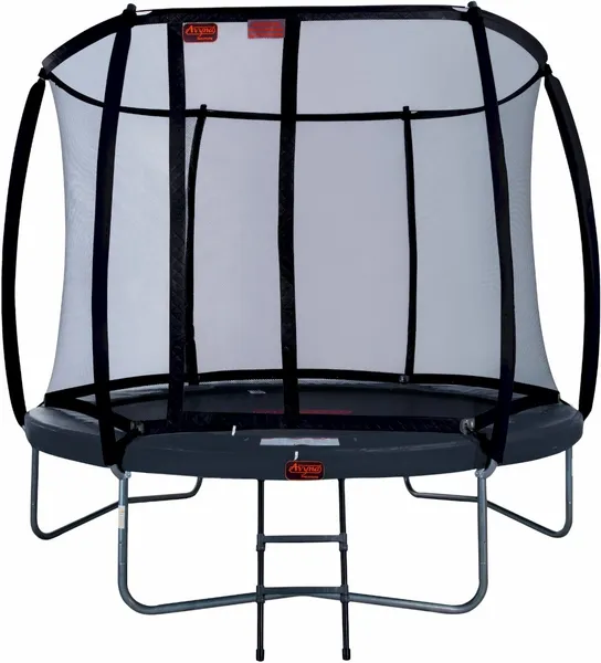 Avyna Pro-Line Trampoline Met Net En Ladder - Ø305 Cm - Grijs 2 Avyna Pro-Line Trampoline Met Net En Ladder - Ø305 Cm - Grijs - Afbeelding 2