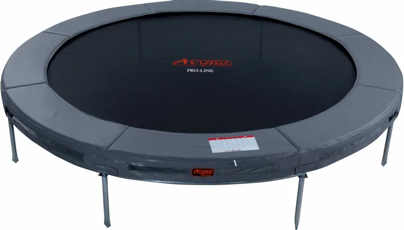 Avyna Pro-Line Inground Trampoline - Ø365 Cm - Grijs 1 Avyna Pro-Line Inground Trampoline - Ø365 Cm - Grijs
