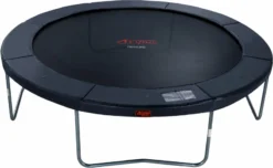 Avyna Pro-Line Trampoline Met Net En Ladder - Ø365 Cm - Grijs -Zwembad Tuin 1900 2849 avgr 12 14 1