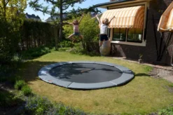 Avyna Pro-Line Flatground Trampoline - Ø365 Cm - Grijs -Zwembad Tuin 1900 2856 trampoline flatground365 3