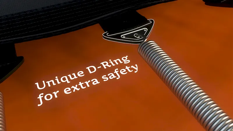 Avyna Pro-Line Trampoline Met Net En Ladder - Ø305 Cm - Grijs 16 Avyna Pro-Line Trampoline Met Net En Ladder - Ø305 Cm - Grijs - Afbeelding 16