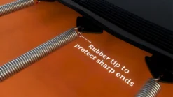 Avyna Pro-Line Trampoline Met Net En Ladder - Ø365 Cm - Grijs -Zwembad Tuin 1900 3374 spring cap small 4