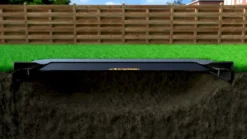 Avyna Pro-Line Flatground Trampoline - 340 X 240cm - Grijs -Zwembad Tuin 1900 3377 trampoline flatground 340x240 2