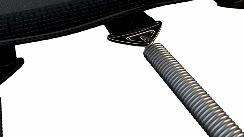 Avyna Pro-Line Trampoline Met Net En Ladder - Ø305 Cm - Grijs 7 Avyna Pro-Line Trampoline Met Net En Ladder - Ø305 Cm - Grijs - Afbeelding 7