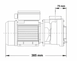 LX LP200 Spa Massagepomp 2 PK - 1 Speed -Zwembad Tuin 3765.2 1