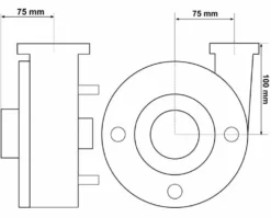 LX LP250 Spa Massagepomp 2,5 PK - 1 Speed -Zwembad Tuin 3766.22n