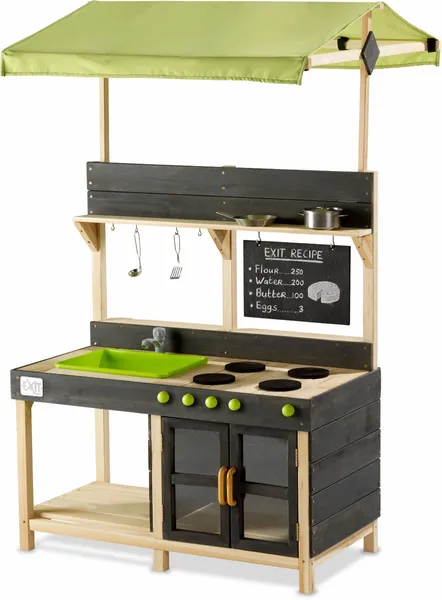 EXIT TOYS EXIT Yummy 300 Houten Speelkeuken Buiten 2 EXIT TOYS EXIT Yummy 300 Houten Speelkeuken Buiten - Afbeelding 2