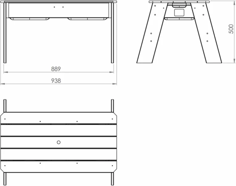 EXIT TOYS EXIT Aksent Zand- En Watertafel 5 EXIT TOYS EXIT Aksent Zand- En Watertafel - Afbeelding 5