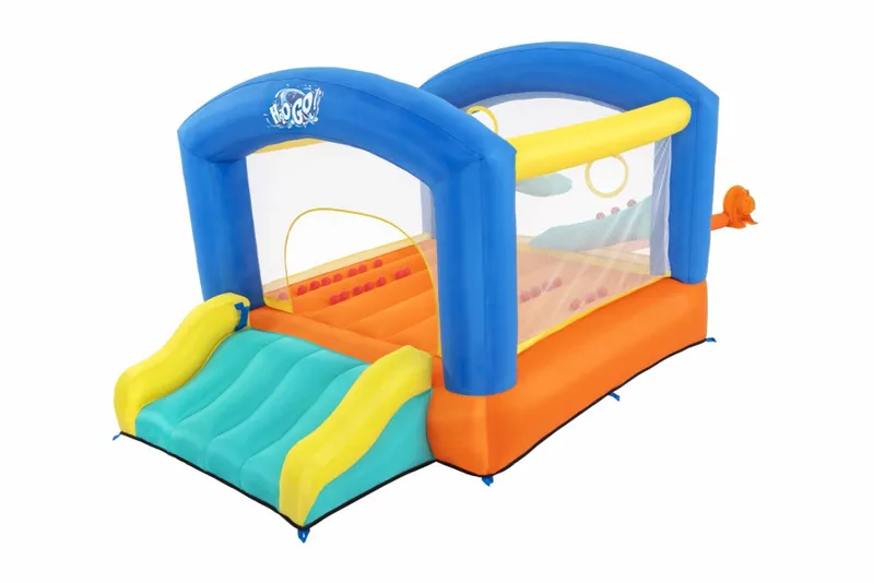 Bestway H2OGO! Leap & Play Mega Springkussen - 289 X 213 X 173 Cm 1 Bestway H2OGO! Leap & Play Mega Springkussen - 289 X 213 X 173 Cm