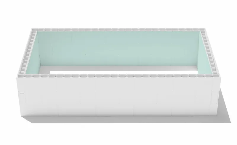 Polystyreen Zwembad Blokkenset High Density - 6,00 X 3,00 X 1,50 M 1 Polystyreen Zwembad Blokkenset High Density - 6,00 X 3,00 X 1,50 M