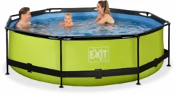 EXIT TOYS EXIT Lime Zwembad - 300 X 76 Cm - Met Filterpomp -Zwembad Tuin 649 1200 exit 30 12 10 40 int 3