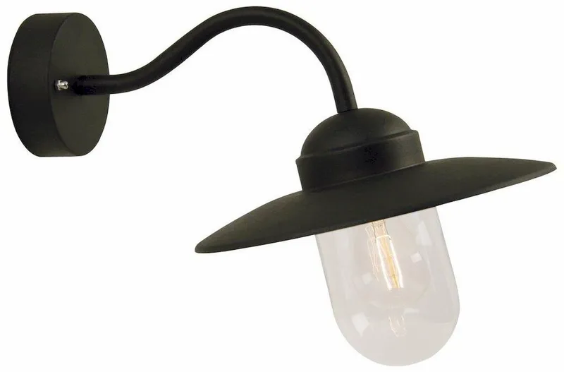 Nordlux Luxembourg E27 Wandlamp Zwart 1 Nordlux Luxembourg E27 Wandlamp Zwart