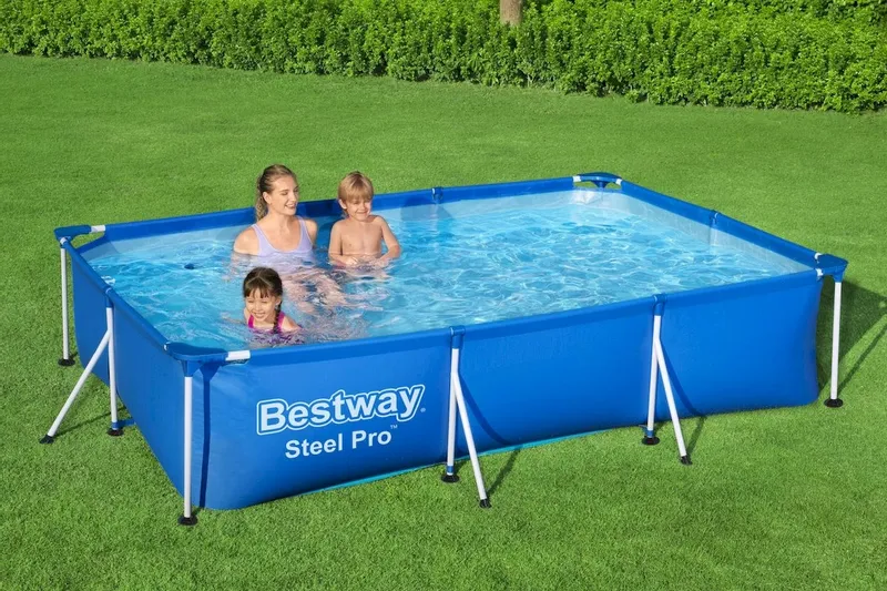 Bestway Steel Pro Zwembad - 300 X 201 X 66 Cm 3 Bestway Steel Pro Zwembad - 300 X 201 X 66 Cm - Afbeelding 3