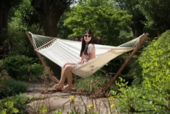 Bo-Garden Samba 1 Persoons Hangmat - Haze -Zwembad Tuin 800 1200 7100214 03