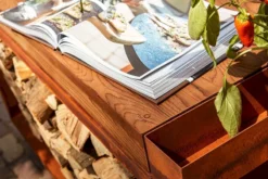 OFYR Island Corten 100 Pro Teak Wood -Zwembad Tuin 800 1200 island pro 02