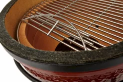 Kamado Joe Junior Barbecue -Zwembad Tuin 800 1200 kamadojoejr grillgrateheatdeflectorstand3 cmyk
