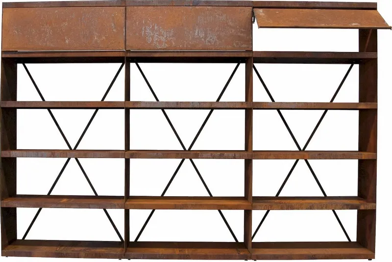 OFYR Wood Storage Corten 300 1 OFYR Wood Storage Corten 300