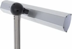 Sunred Heater Royal Diamond Standing 2000 Terrasverwarmer - Grijs -Zwembad Tuin 823 1200 rd silver 2000s product 03