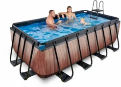 EXIT TOYS EXIT Wood Zwembad - 400 X 200 X 122 Cm - Met Zandfilterpomp En Trap 11 EXIT TOYS EXIT Wood Zwembad - 400 X 200 X 122 Cm - Met Zandfilterpomp En Trap -Zwembad Tuin 864 1200 exit 30 27 42 10 int 5
