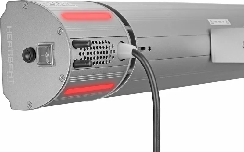 Eurom Heat And Beat Terrasverwarmer - Grijs 6 Eurom Heat And Beat Terrasverwarmer - Grijs - Afbeelding 6