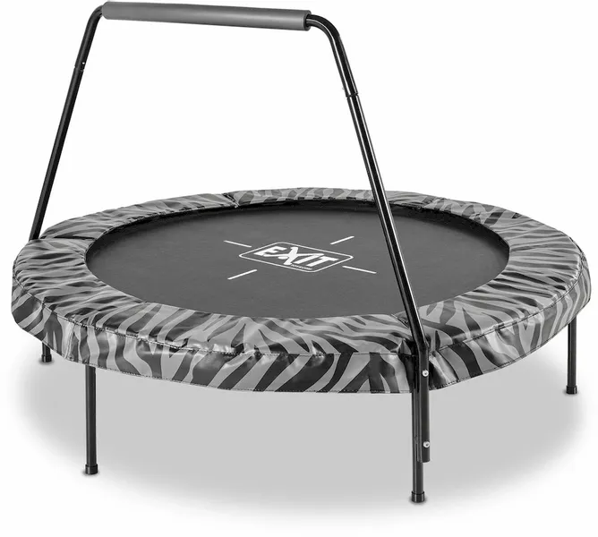 EXIT TOYS Exit Tiggy Junior Trampoline Met Beugel - Ø 140 Cm - Zwart 1 EXIT TOYS Exit Tiggy Junior Trampoline Met Beugel - Ø 140 Cm - Zwart
