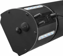 Eurom Heat And Beat Terrasverwarmer - Zwart -Zwembad Tuin 900 1017 334579 heat and beat black backlight