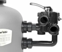 W'eau SPE-450 Side Mount Zandfilter 8m³ -Zwembad Tuin 900 1071 side mount blackgrey 3 2