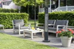 Eurom Q-Tower 2000 RCD Terrasverwarmer -Zwembad Tuin 900 1350 8713415335514 q tower 200 rcd sfeer 4