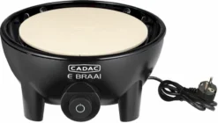 CADAC E-Braai Elektrische Barbecue - Zwart -Zwembad Tuin 900 1500 5840 20 04 e braai 40 pizza stone