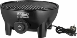 CADAC E-Braai Elektrische Barbecue - Zwart -Zwembad Tuin 900 1644 5840 20 04 e braai 40 3
