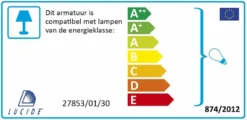 Lucide Dimo E27 Wandlamp - Antraciet -Zwembad Tuin 900 1797 27853 01 30 dh