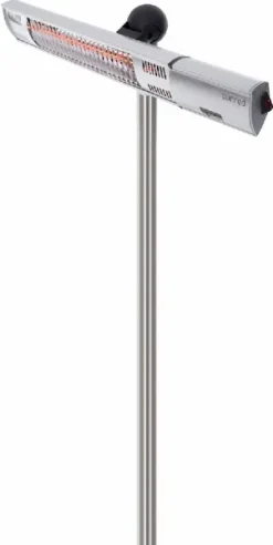 Sunred Heater Royal Diamond Standing 2000 Terrasverwarmer - Grijs -Zwembad Tuin 900 452 rd silver 2000s product 04