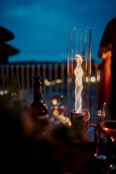 Höfats Spin 90 Tafelvuur - Zilver 6 Höfats Spin 90 Tafelvuur - Zilver - Afbeelding 6