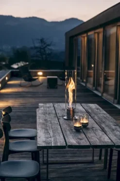 Höfats Spin 120 Tafelvuur - Zilver -Zwembad Tuin 900 600 4260447330924 13