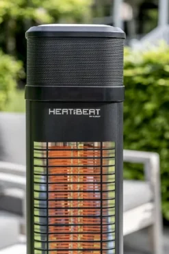 Eurom Heat And Beat Tower Terrasverwarmer -Zwembad Tuin 900 600 8713415334562 heat and beat tower sfeer 6
