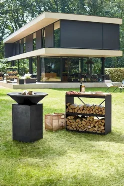 OFYR Wood Storage Black Dressoir 6 OFYR Wood Storage Black Dressoir -Zwembad Tuin 900 600 wsd 001