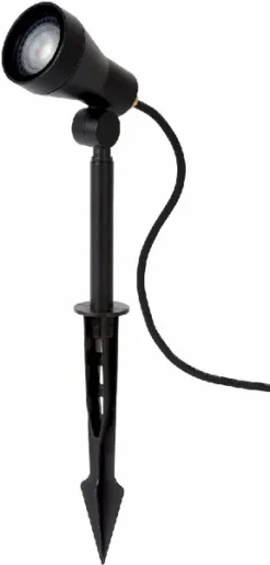 Lucide Spike GU10 Led Tuinspot - Zwart -Zwembad Tuin 900 601 27882 05 30 off