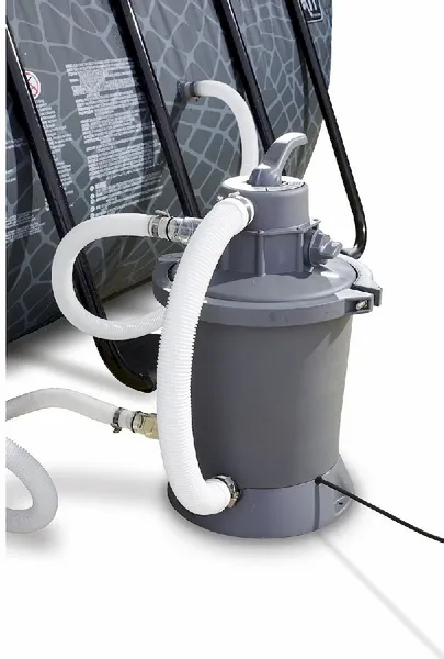 EXIT TOYS EXIT Stone Zwembad - 400 X 200 X 100 Cm - Met Zandfilterpomp En Trap 5 EXIT TOYS EXIT Stone Zwembad - 400 X 200 X 100 Cm - Met Zandfilterpomp En Trap - Afbeelding 5