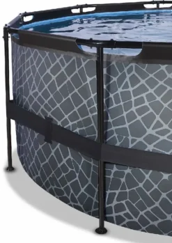 EXIT TOYS EXIT Stone Zwembad - 488 X 122 Cm - Met Zandfilterpomp En Trap 9 EXIT TOYS EXIT Stone Zwembad - 488 X 122 Cm - Met Zandfilterpomp En Trap -Zwembad Tuin 900 638 exit 30 27 16 00 int 3