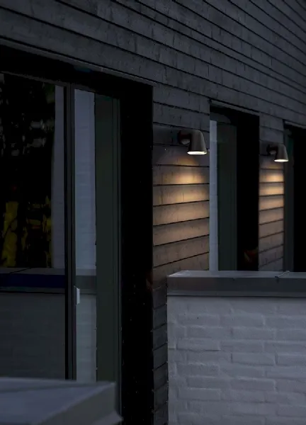 Nordlux Front Single Wandlamp - Zwart 2 Nordlux Front Single Wandlamp - Zwart - Afbeelding 2